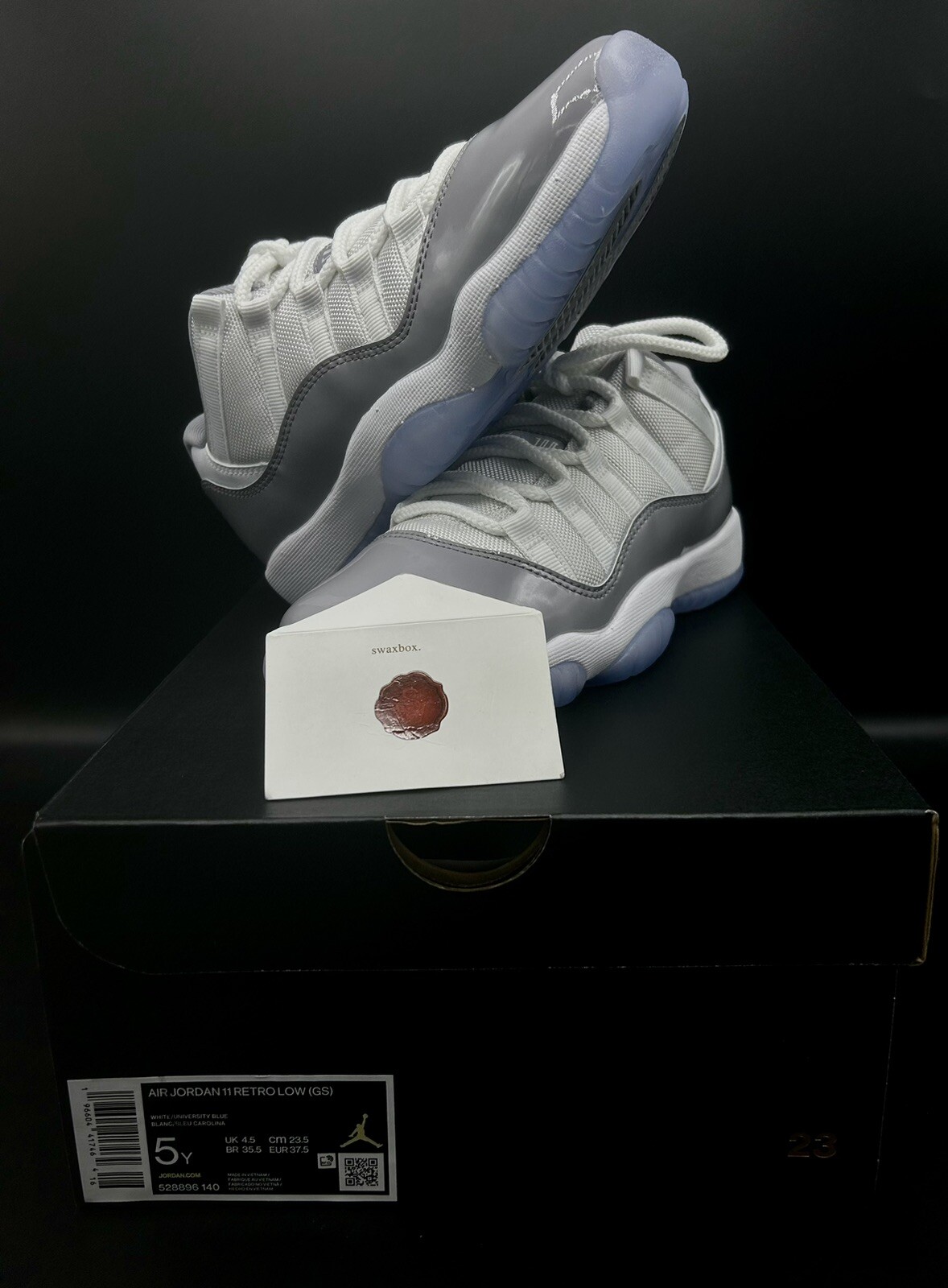 Air Jordan 11 Retro Low Cement Grey AV2187-140 Ship Now