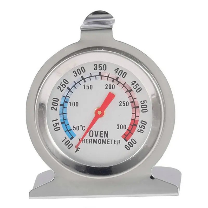 Oven Thermometer Stainless Steel Classic Stand Up Food Meat Temperature Gauge5-1