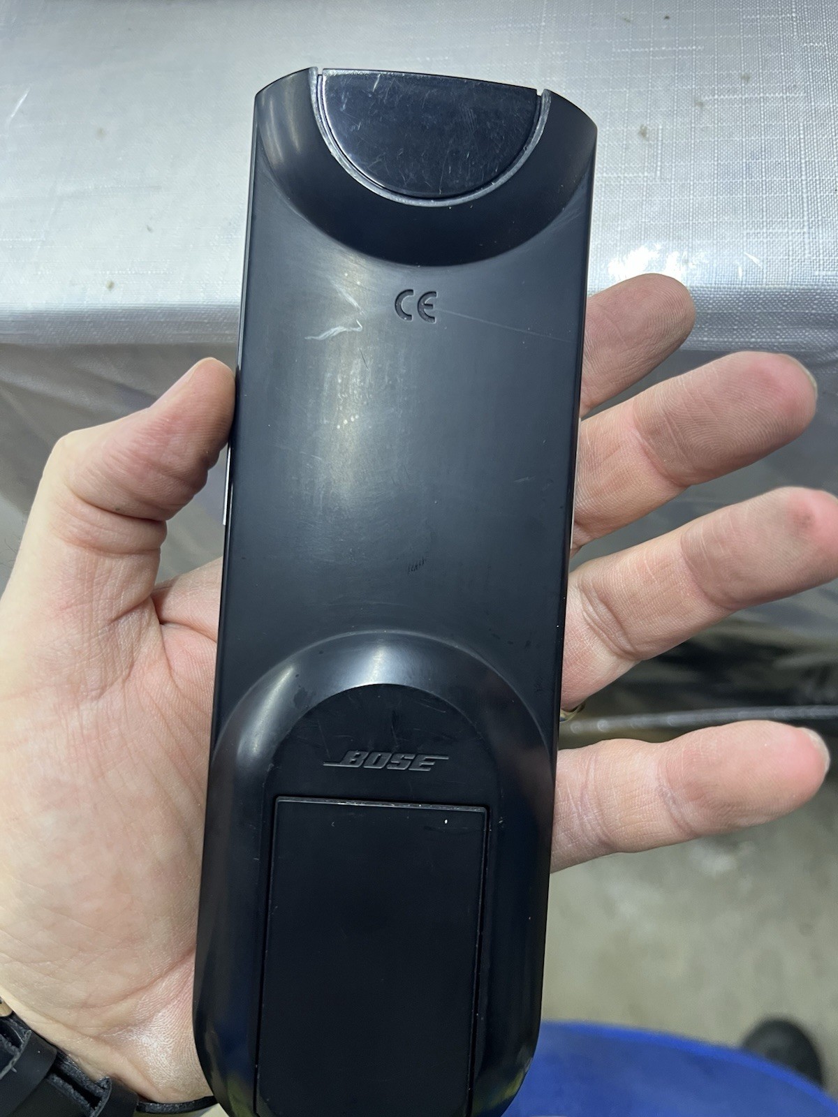 Bose Wave Music System Clock Radio CD/AM FM Silver Remote Control Read See Pics