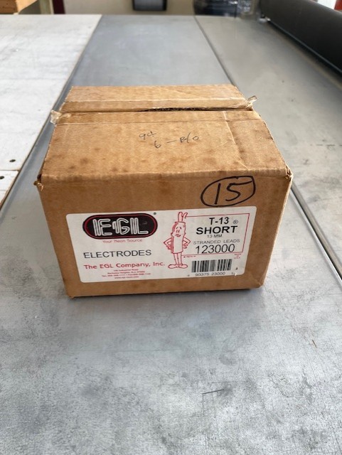 EGL Electrodes 13mm T-13 Short  - QTY (15)