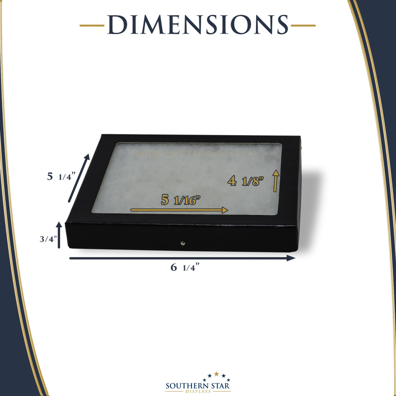 24 Pack of 5 x 6 x 3/4 Riker Display Cases Box for Collectibles Jewelry & More