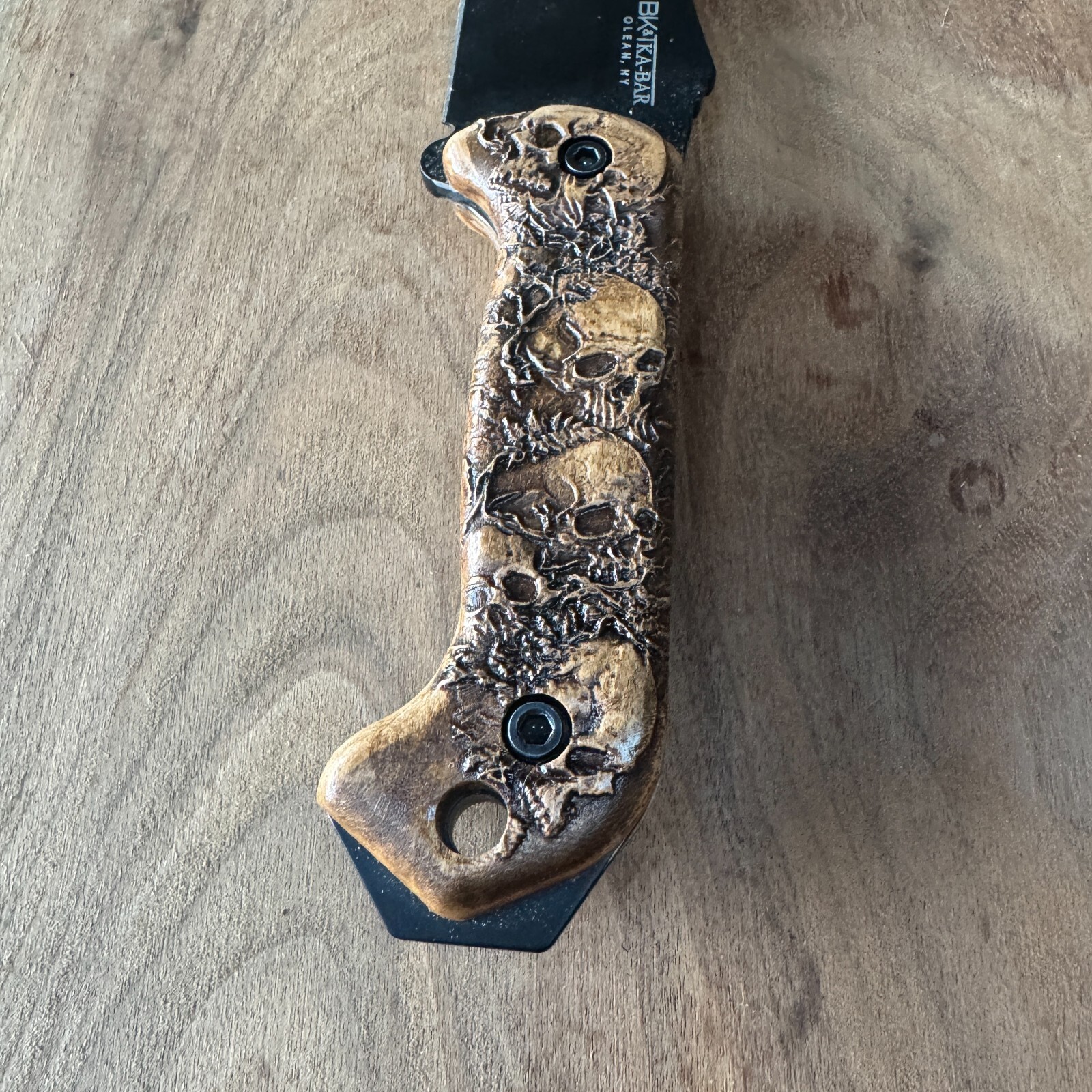 Graveguard scales for Ka-Bar Becker bk-2 bk-7 bk-9 / custom scales / made in USA