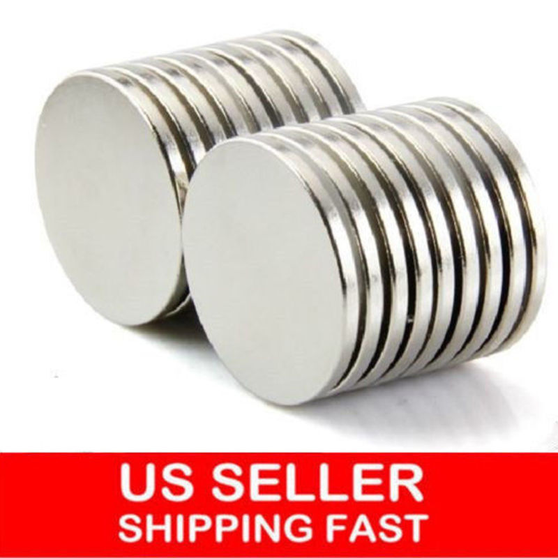 5-100Pcs Various Neodymium Magnet Small Rare Earth Round Disc 10mm 2mm 3mm Thick