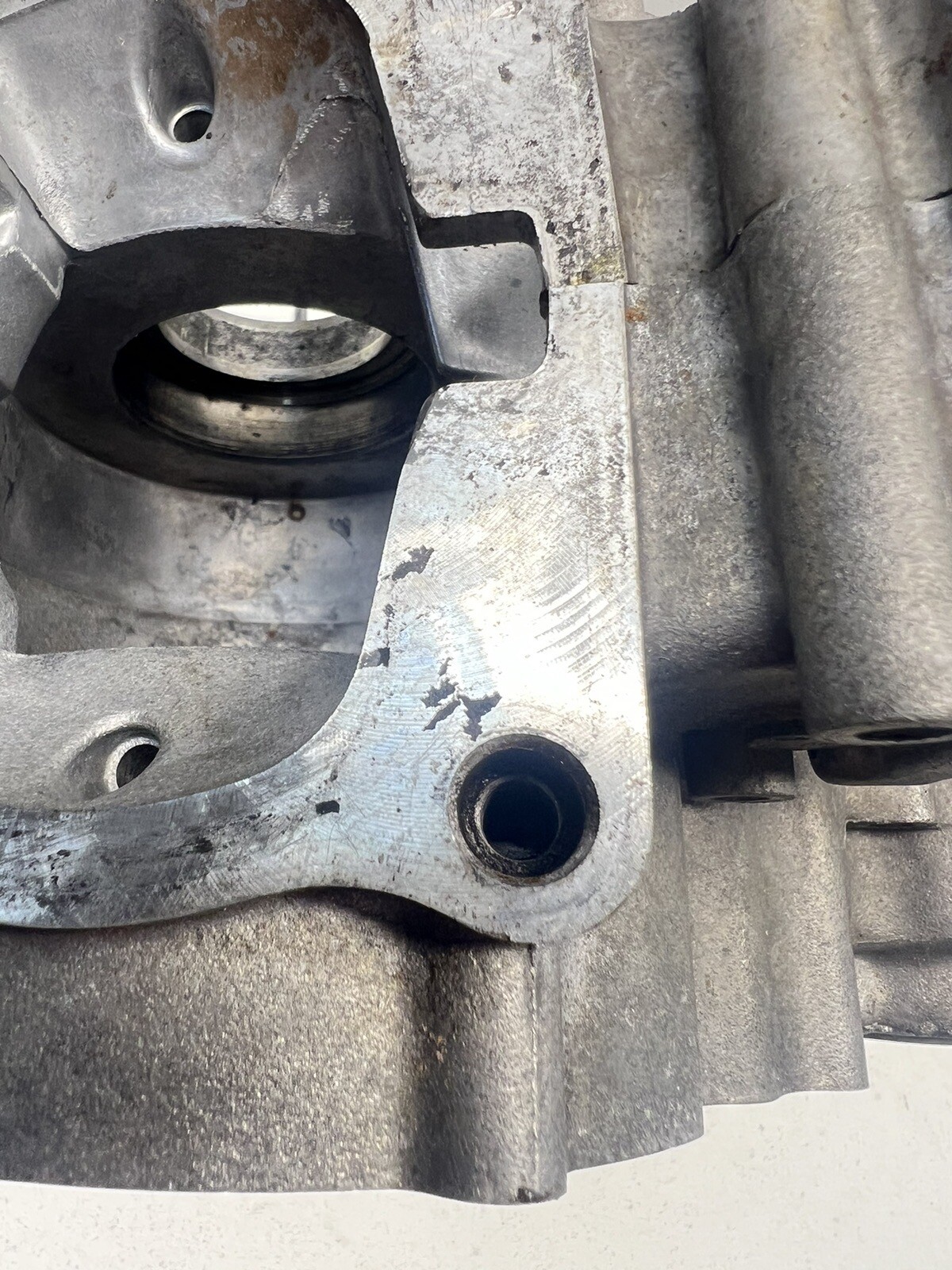 1999 Yamaha YZ125 Engine Cases Set Left Right Bottom End !BROKEN STUD!