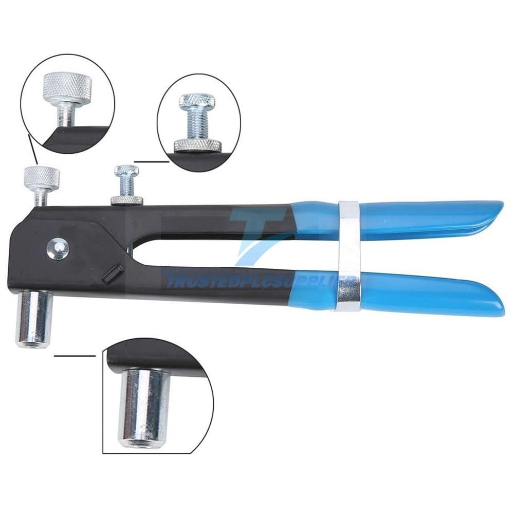 86Pcs Heavy Blind Rivet Nut Tool Kit Hand Riveter Wrench Threaded Insert Rivnut