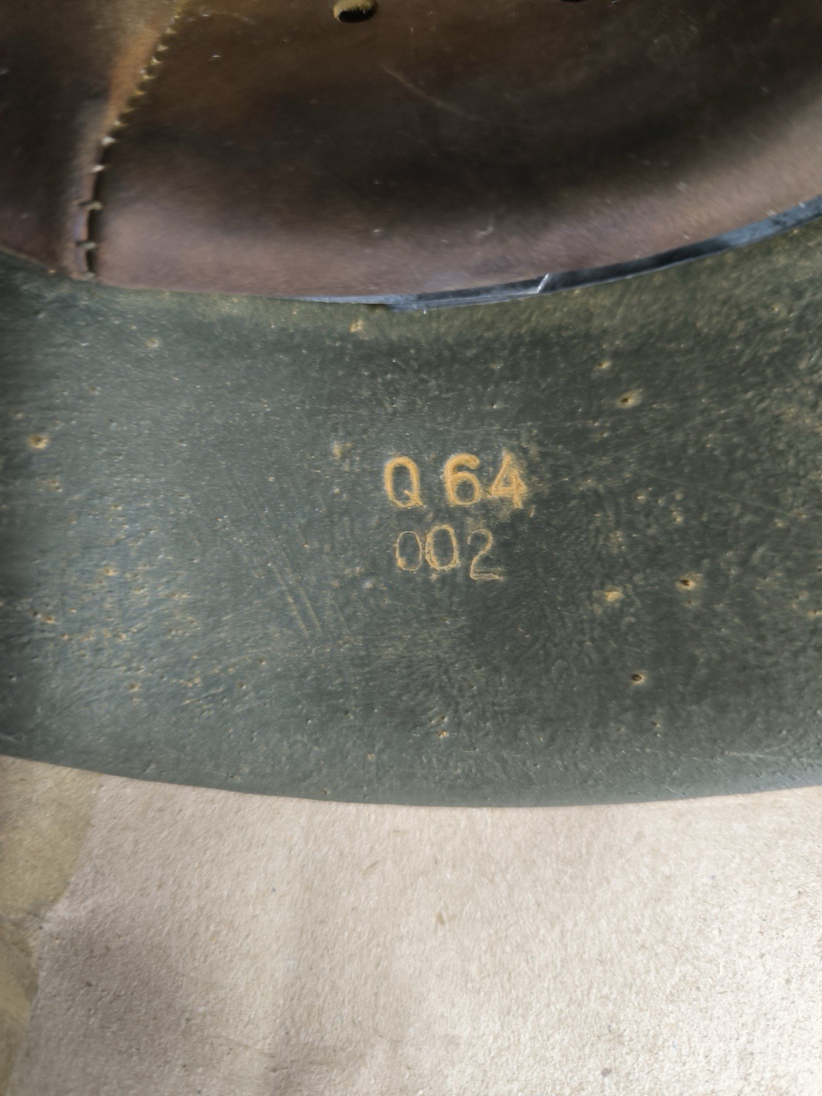 WW2 M42 German  Helmet WWII M 42. Combat helmet size 64