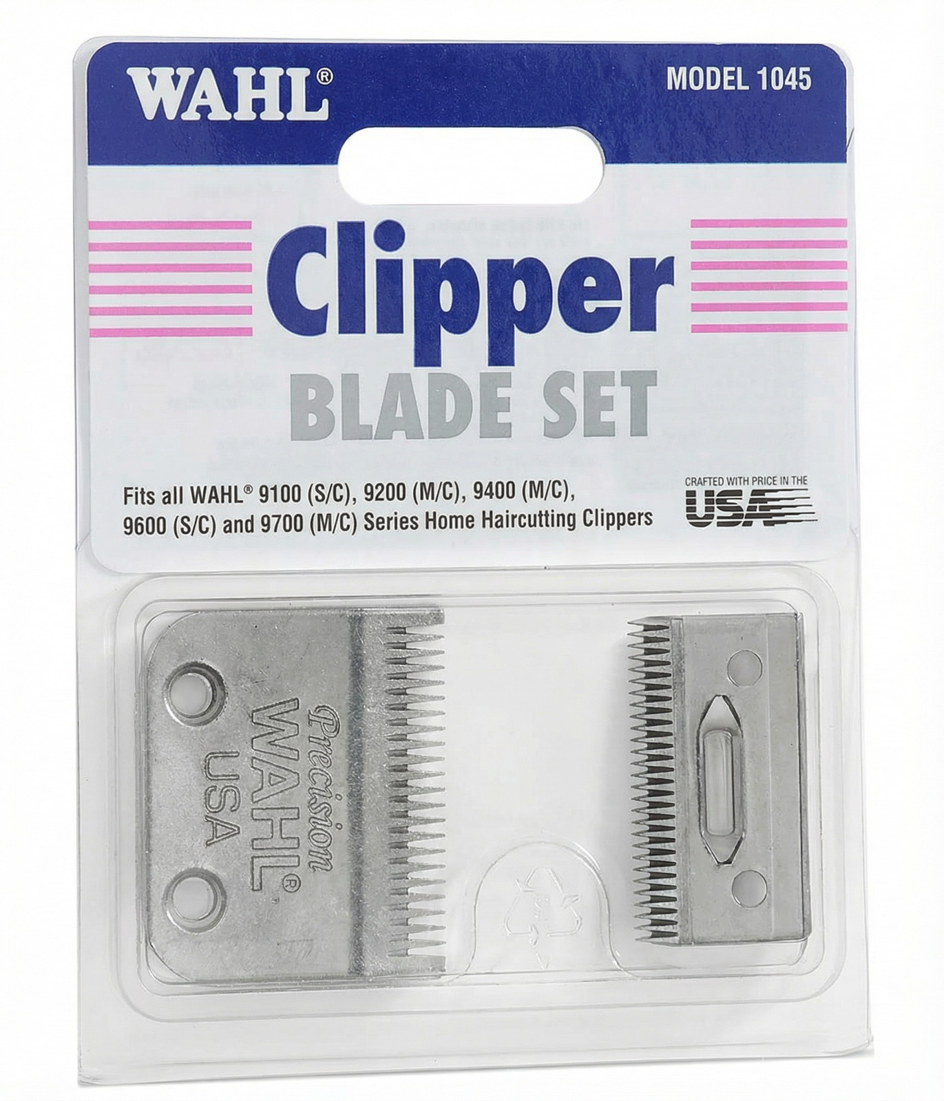 Wahl 1045 Replacement Blade Set for Hair Clippers Home Kit Models Silver NEW