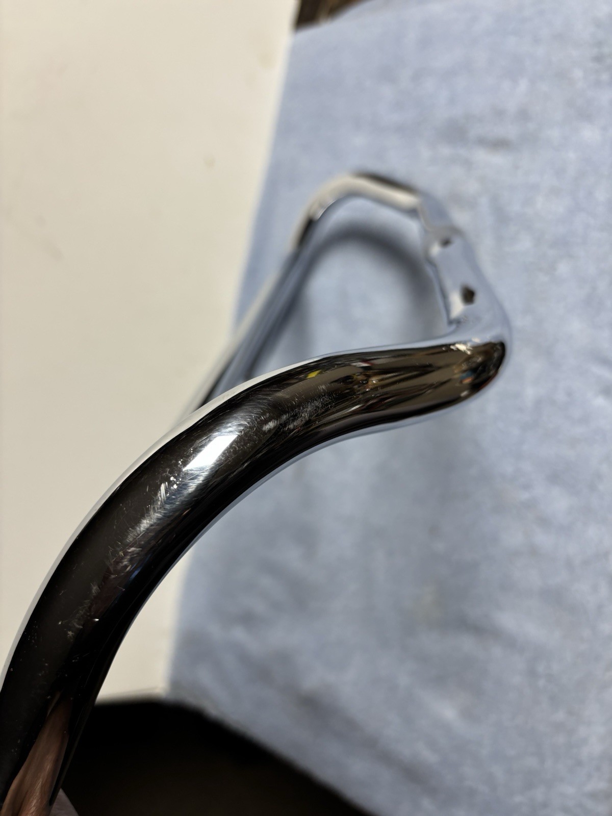 Prewar Torrington Autocycle / Motorbike bicycle cross brace re-plated handlebars