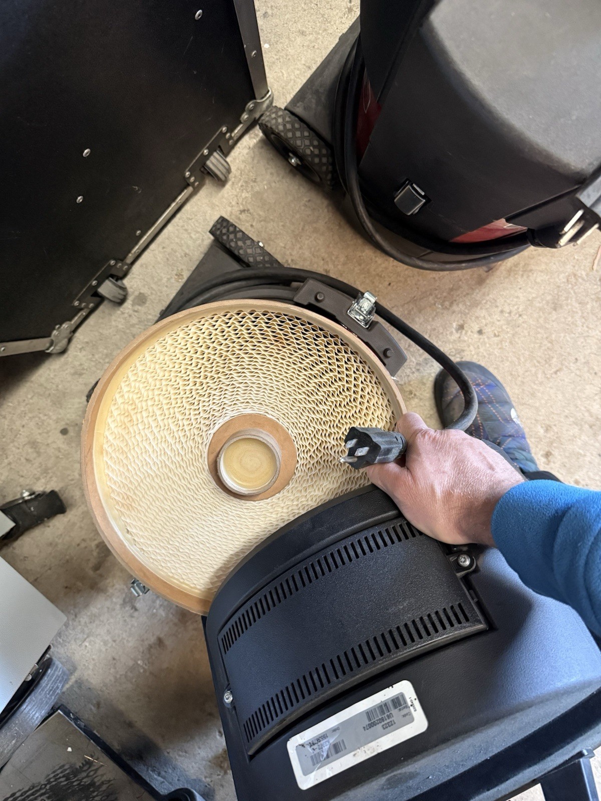 Lincoln Electric Miniflex Portable Welding Fume Extractor 120V Very Clean Filter