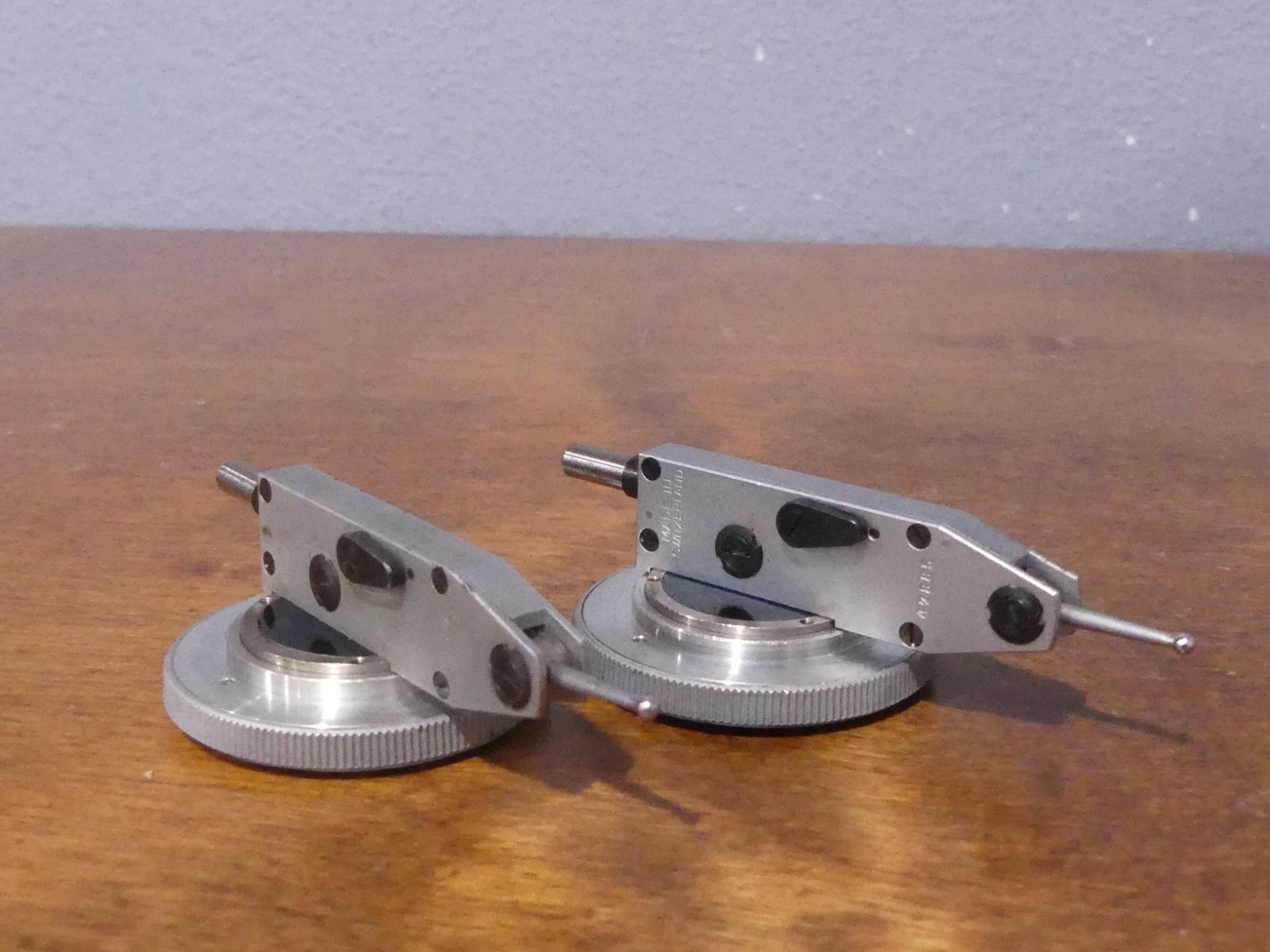 Lot of 2 Vintage Tesa Dial Test Indicator .0001''