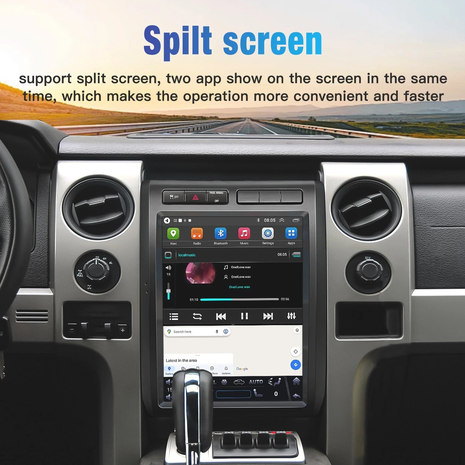 12.1"Android Car Radio Stereo For Ford F-150 2009 2010 2011 2012 2013 Carplay