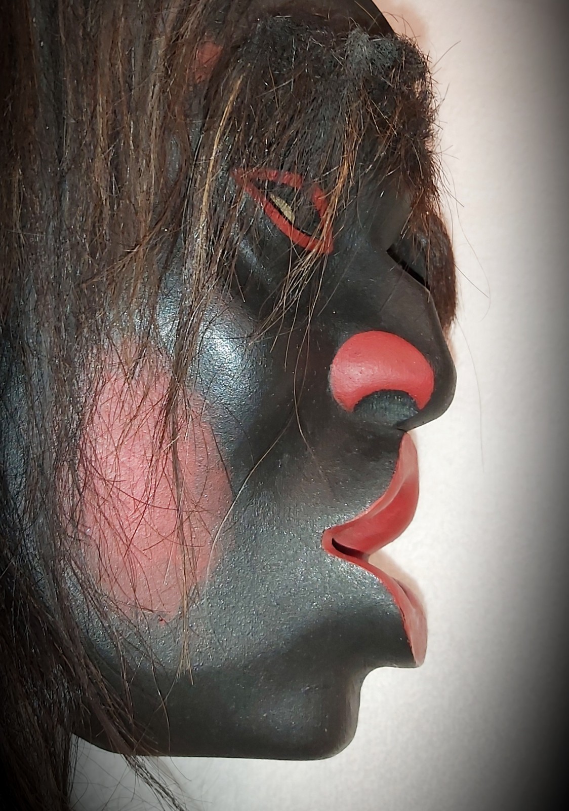 Northwest Coast, Dzunukwa / Tsonokwa vintage mask