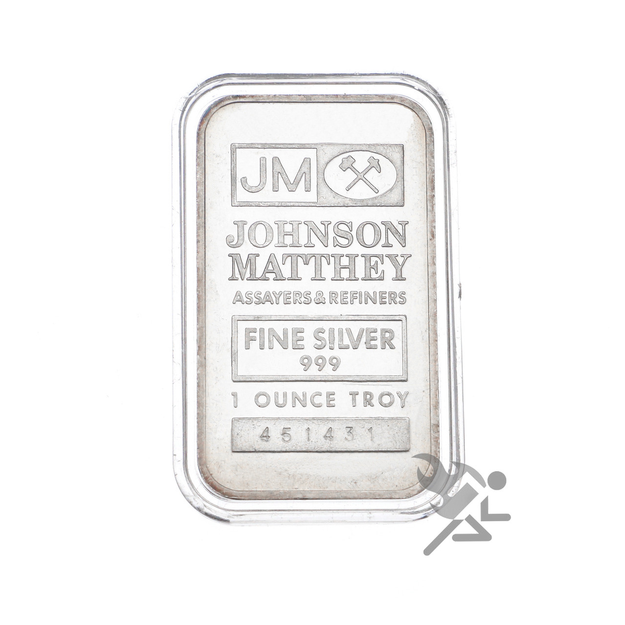 1oz Silver Bar Direct Fit Capsules Air-Tite Brand, 10 Pack