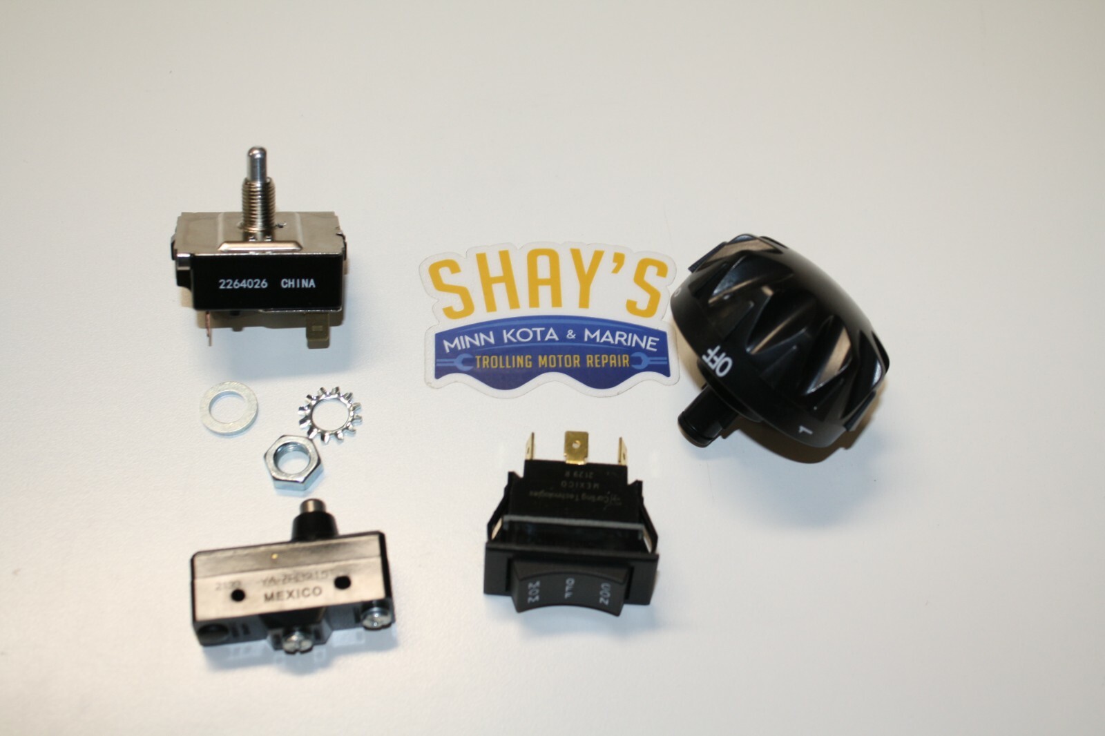 Minn Kota Switch Replacement Kit - 5-Speed Foot-Op - 2264040, 2254031, 2884026