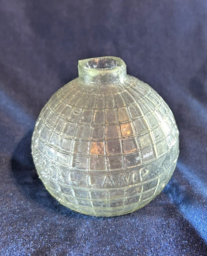 VERY RARE Globe lamp M. DAVIS & CO UNIVERSAL LAMP [ NOT TARGET BALL ]