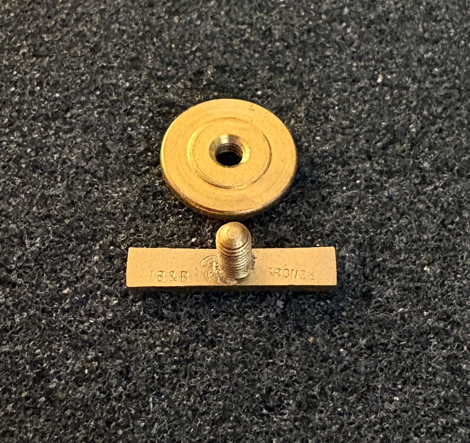 US Army Distinguished Service Medal BB&B Ribbon Bar Screw Back Enamel Lapel Pin