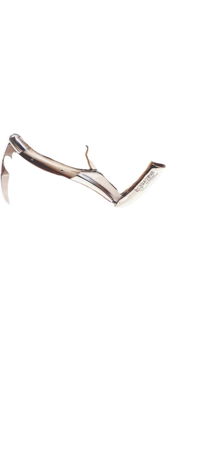 Laguiole En Aubrac Sommelier Waiter's Corkscrew Wine Opener Solid Horn Handle