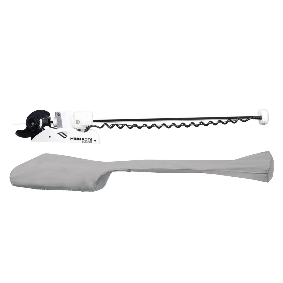 Oceansouth MINN KOTA trolling Motor Cover (Riptide Ulterra, 72", Gray)