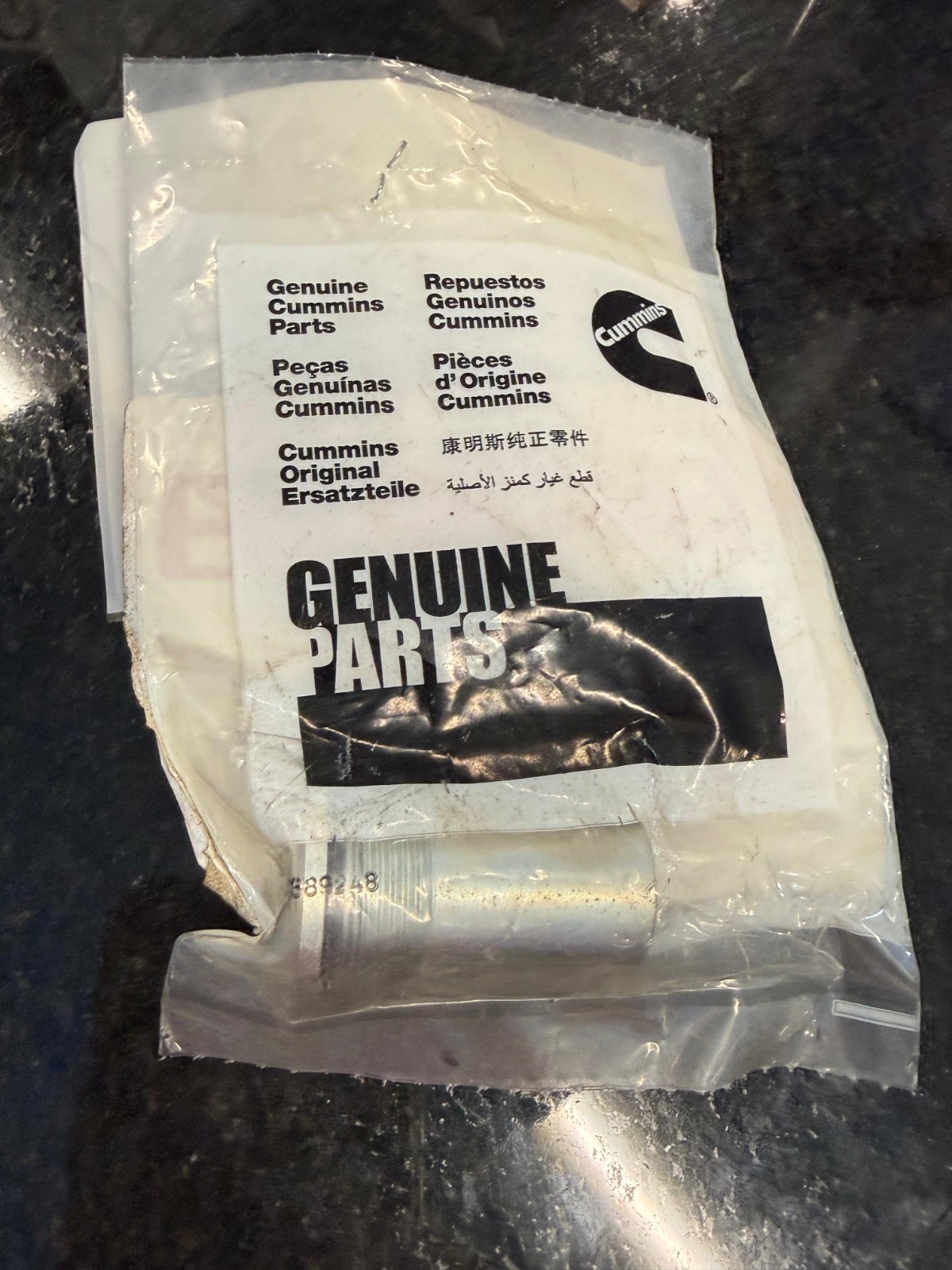 Cummins 4010077 Check Valve Genuine OEM Engine Valve PACCAR Trucks