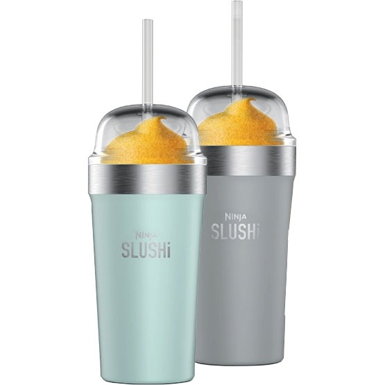 Ninja SLUSHi Frozen Drink Maker, 96-oz. + Two 16 oz. Insulated Bubble Cups