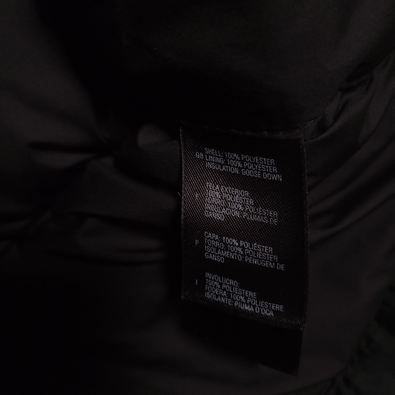 The North Face 600 Puffer Vest Girls L Black Goose Down Winter Ski Snow Gorpcore