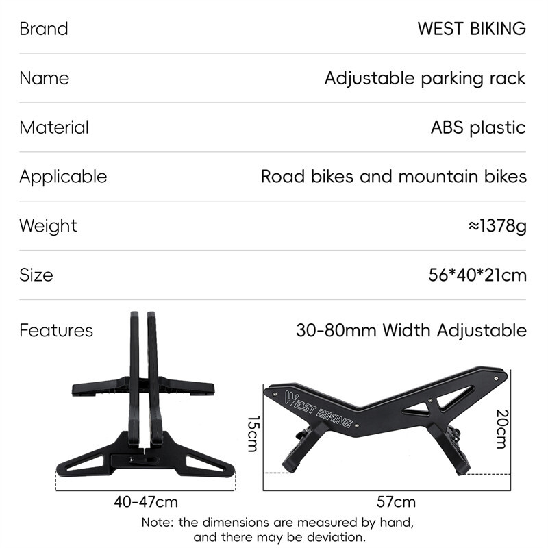 Adjustable Bicycle Stand Rack ABS MTB Road Bike Indoor Floor Parking Stand