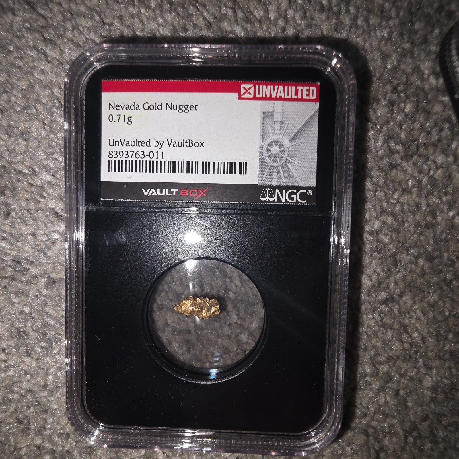 Alaskan gold nuggets .71