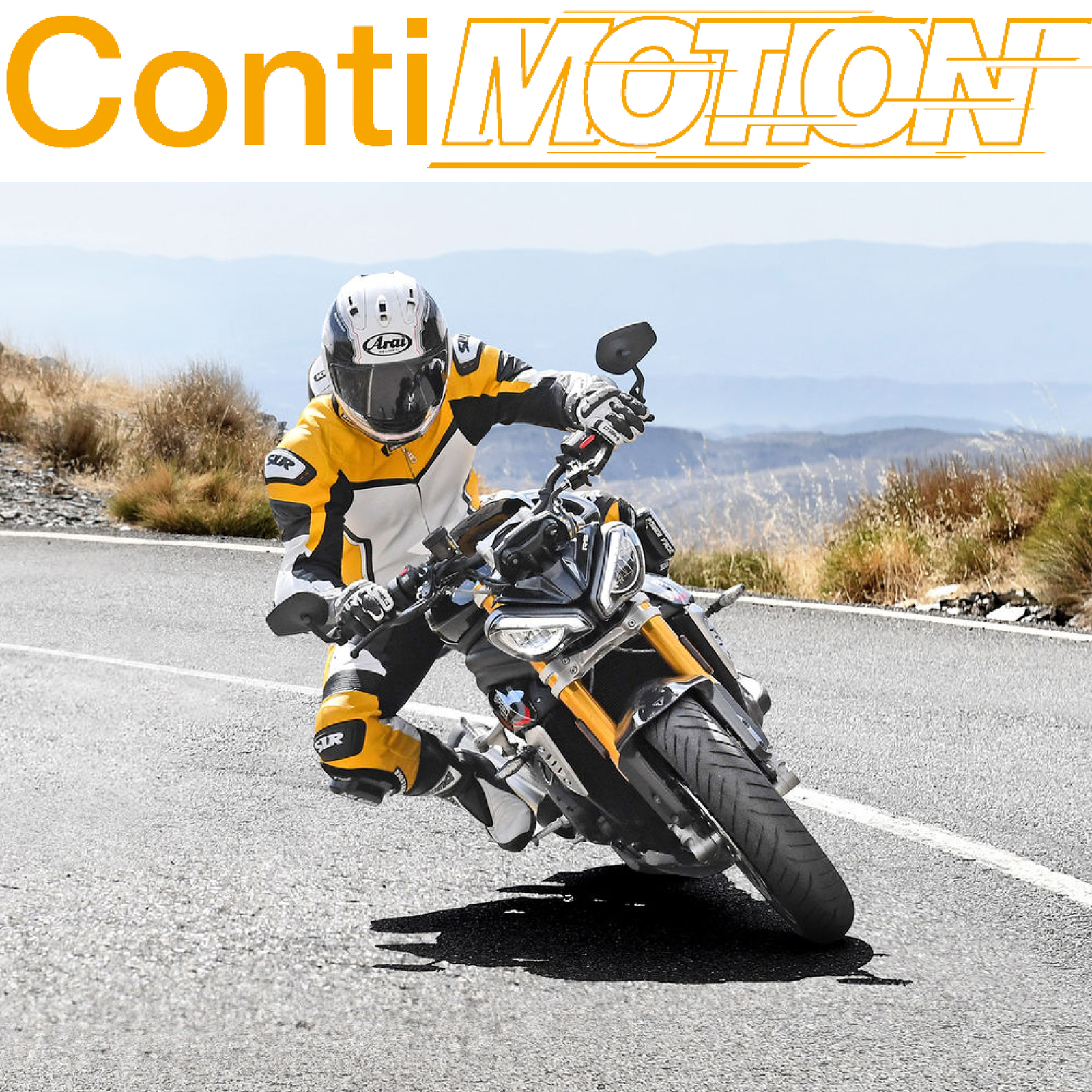 Continental ContiMotion 120/70ZR-17 Front Sport Touring Motorcycle Tire