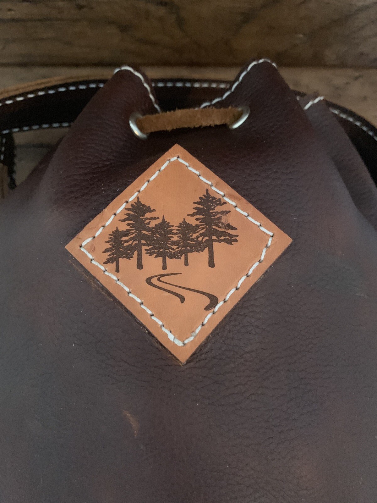 Leather Shotgun Shell Ammo Pouch/Shell Holder Bag Bucket Custom Made