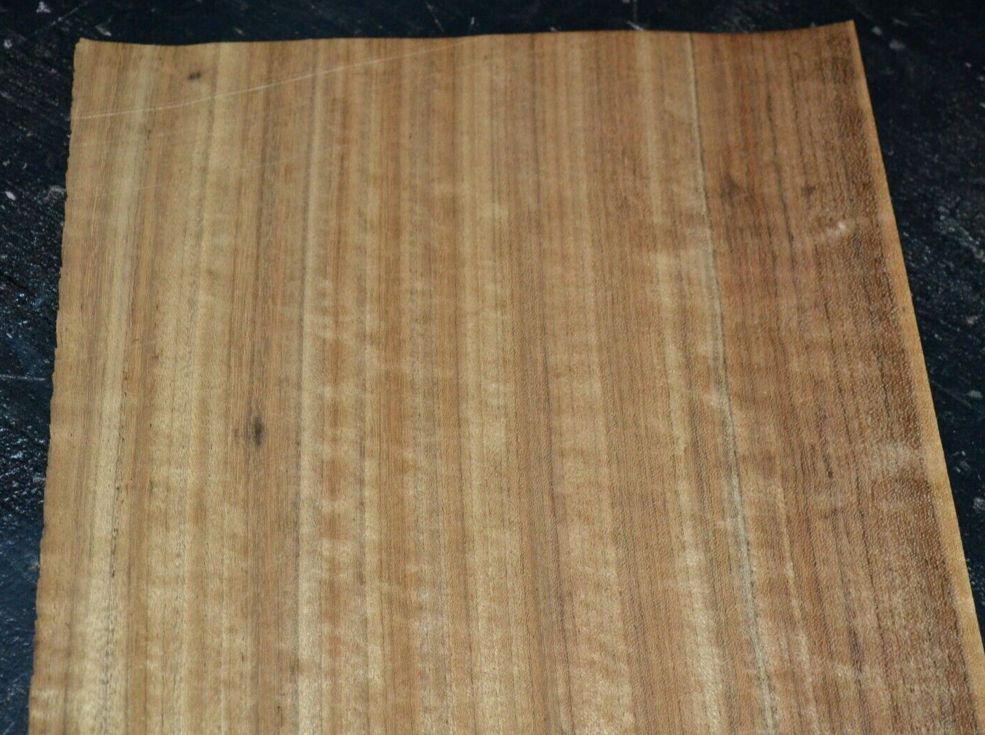 Shedua Raw Wood Veneer Sheet 9.5 x 39 inches 1/42nd  BLEMISHED          M4674-32
