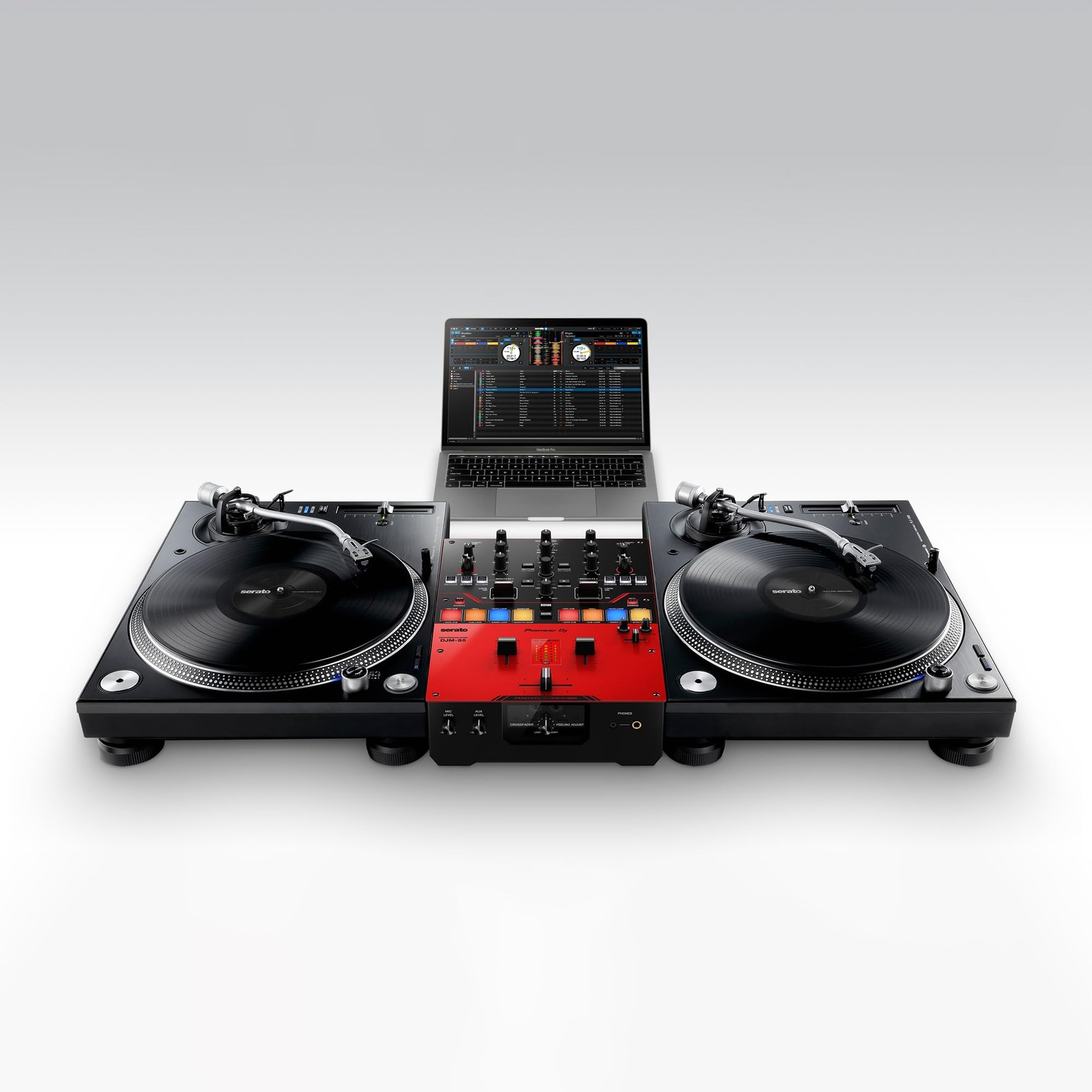 Pioneer DJ DJM-S5 2-channel Mixer for Serato DJRed/Black