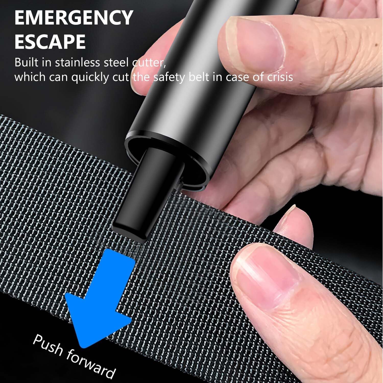 Car Safety Hammer Window Glass Breaker Seat Belt Emergency Escape Cutter Tool