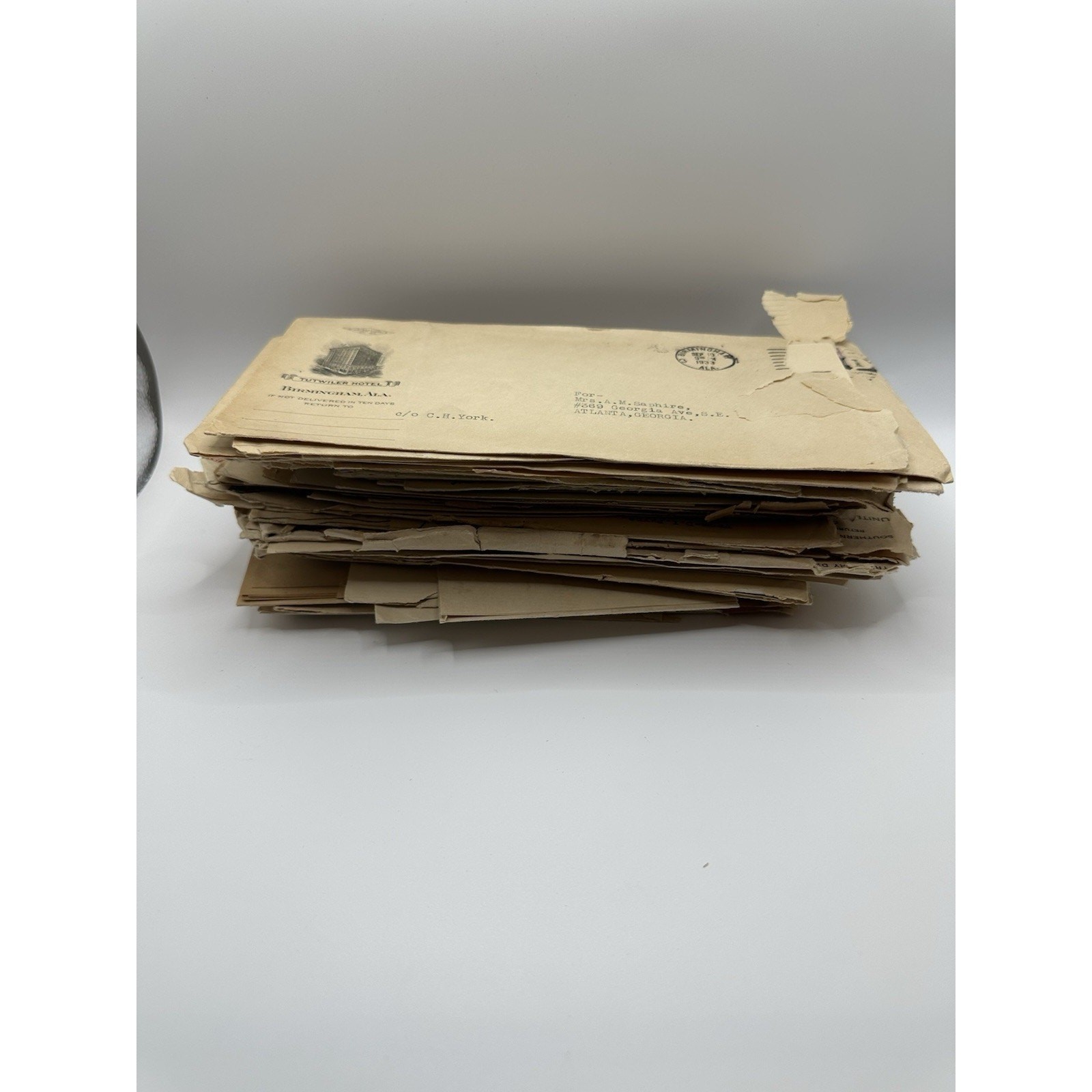 Approxx 50-60 Rare Mostly 1920’s & 1930’s Letters w/ Envelopes & Stamps Lot