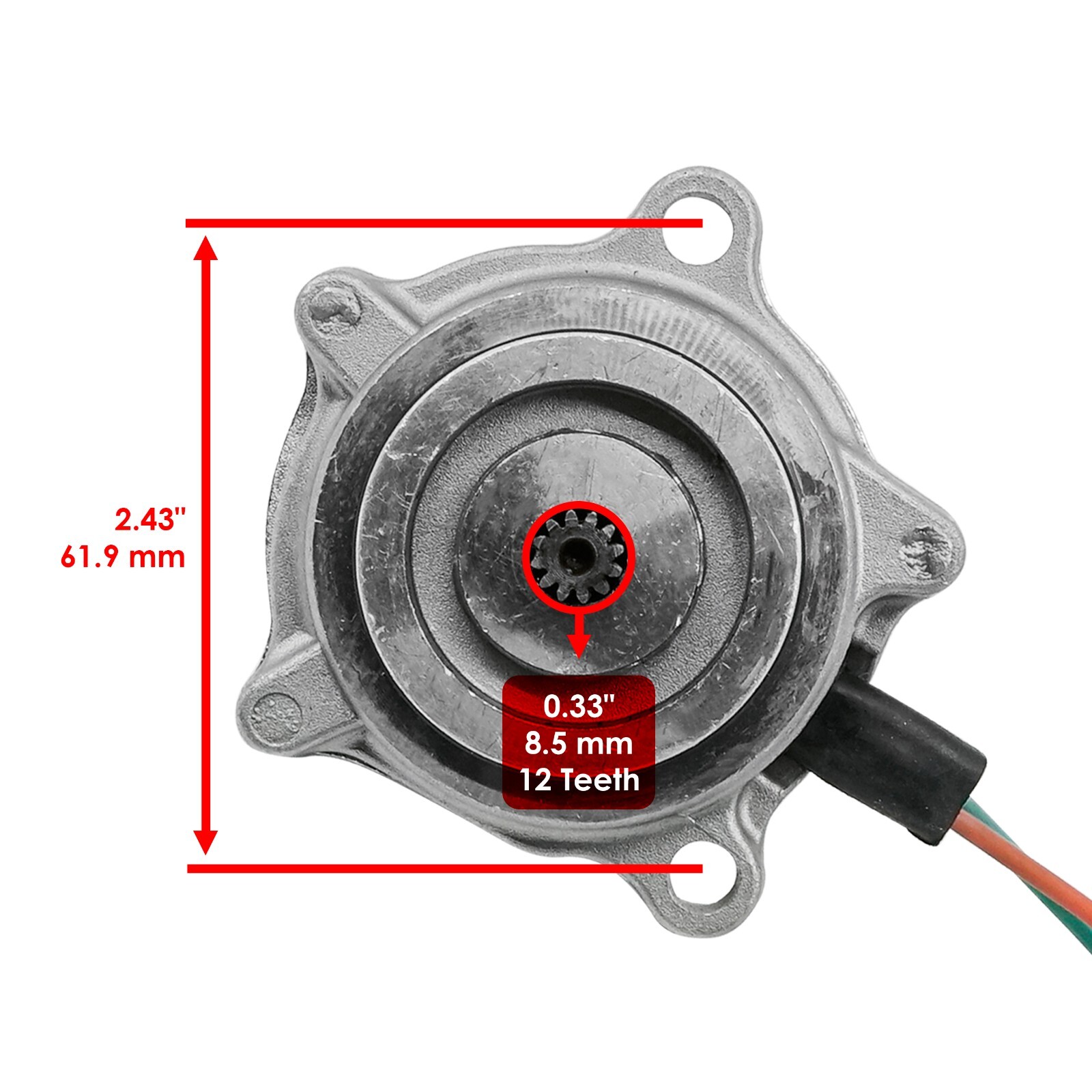 Power Shift Control Motor for Honda TRX400FA Fourtrax Rancher At 4X4 2004-2007