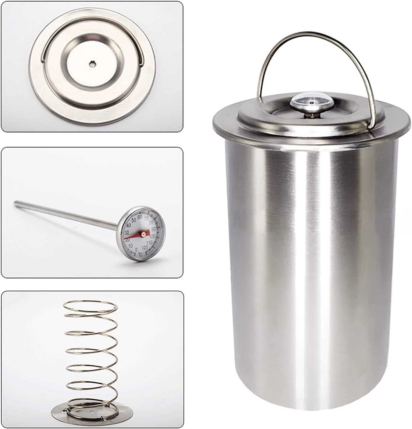 Ham Maker Meat Press Stainless Steel Sandwich Cooker for Deli Meats Lunch Mold