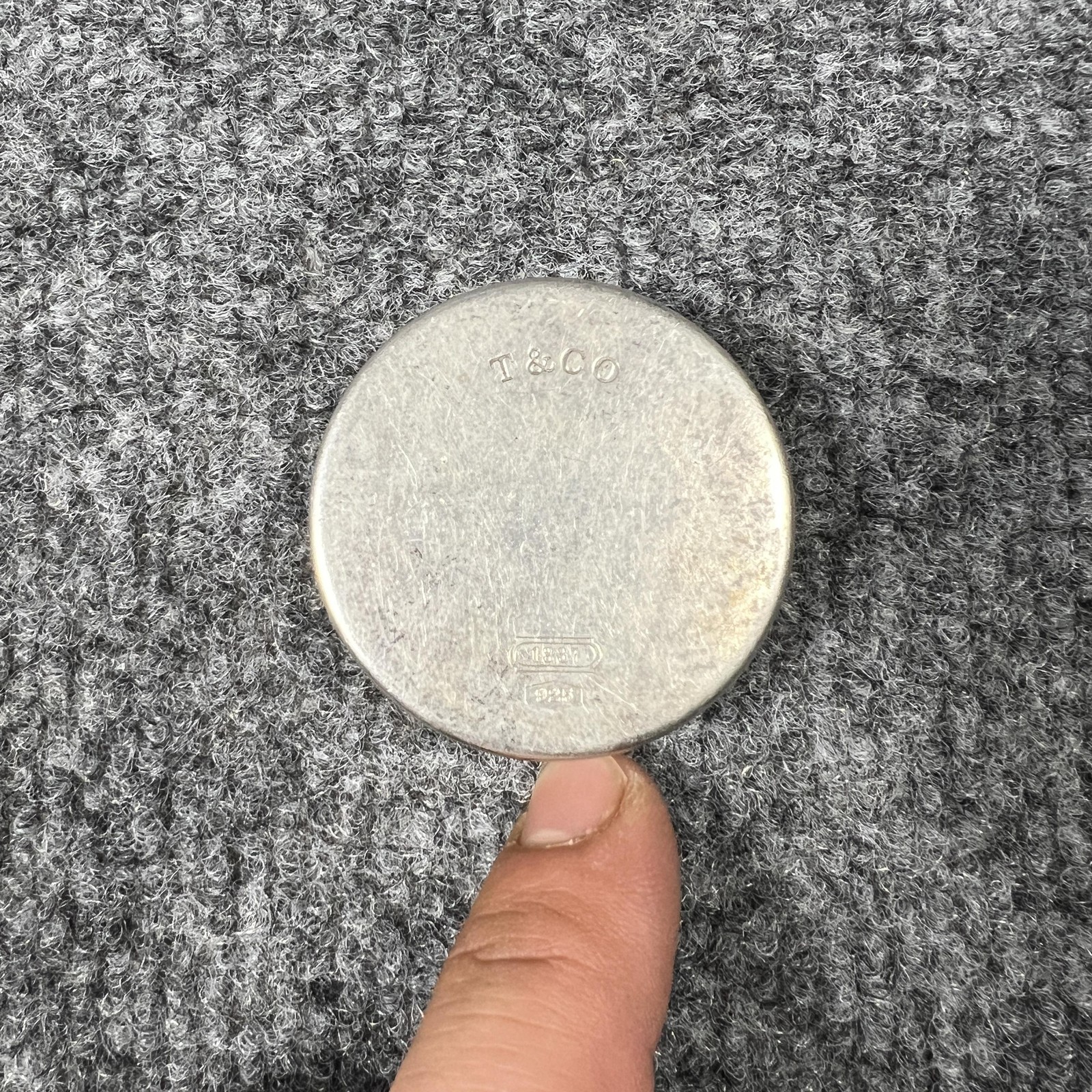 Vintage Tiffany & Co. Sterling Silver 925 Tape Measure Broken For Parts