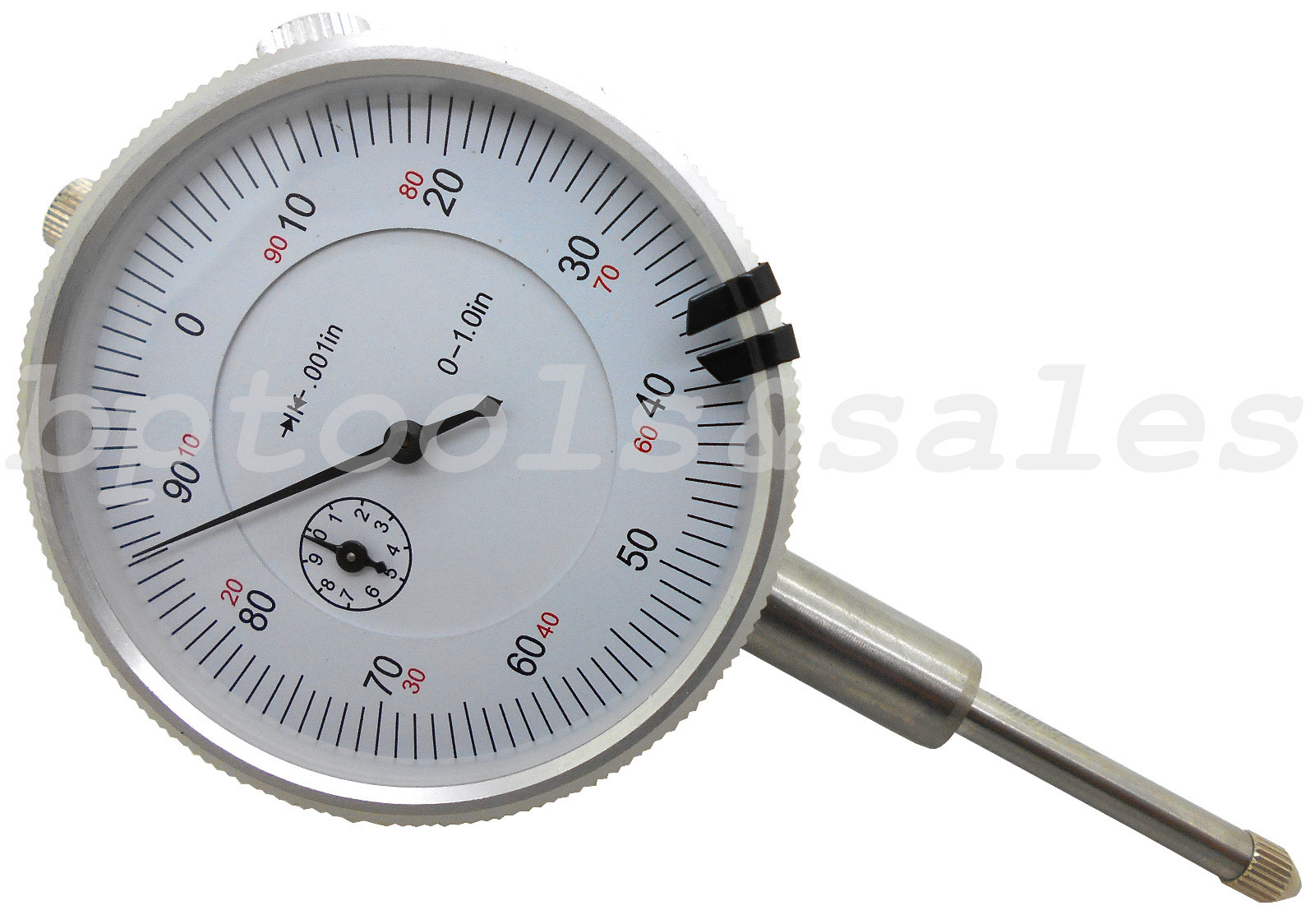Universal Magnetic Base Holder 132lbs Force & 1" Dial Indicator White Face