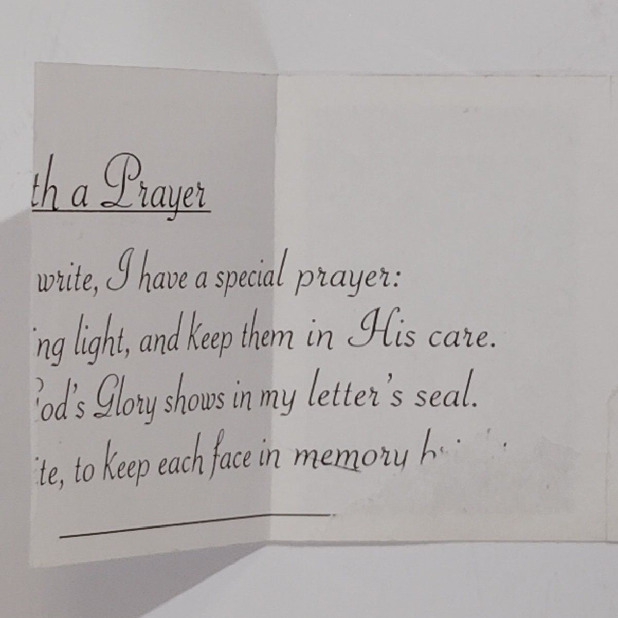 Lot of 2 Nativity Seal Stamps “Sealed with a Prayer” Prayer Stickers 1½" x 1¾"