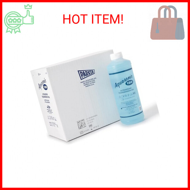 Ultrasound Gel Aquasonic 100 Transmission 1 Liter Squeeze Bottle, Ea, 01-34 (1)