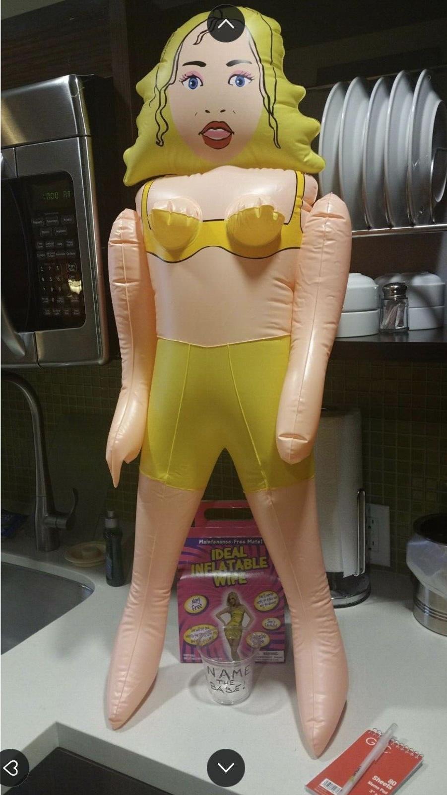 Ideal Inflatable Adult Wife Girlfriend Woman Blow Up Bachelor Party Gag Gift