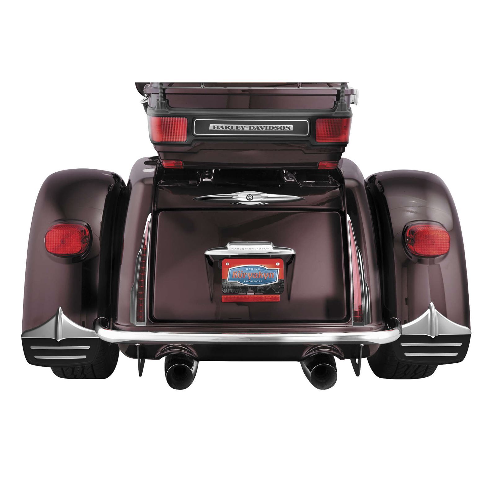 Trunk Latch/Key Accent Chrome For Harley Tri Glide FLH '09-20 OPEN BOX 7215