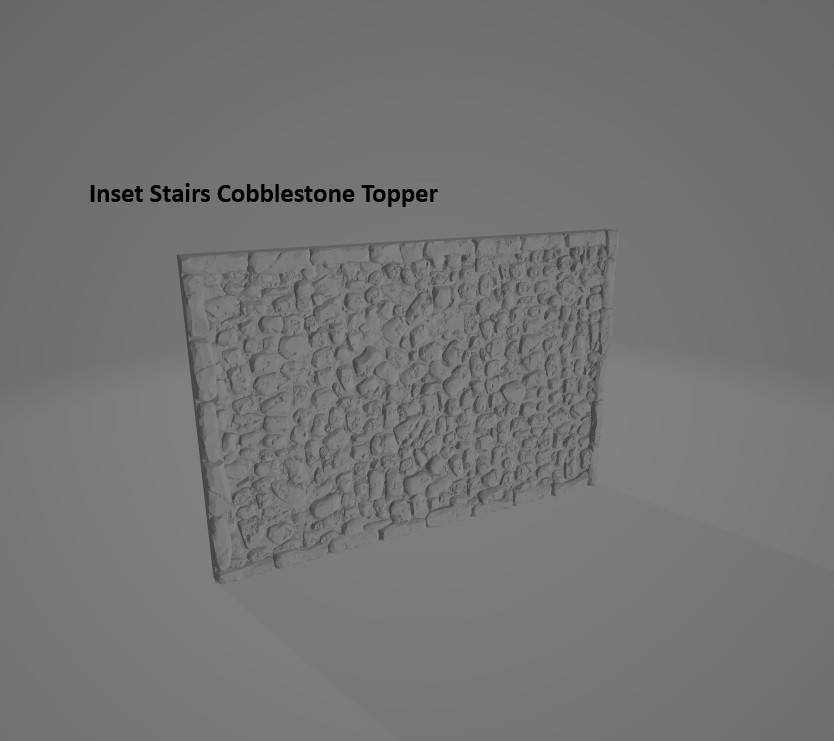 Hexengarde City Foundations Inset Stairs & Ramps Terrain