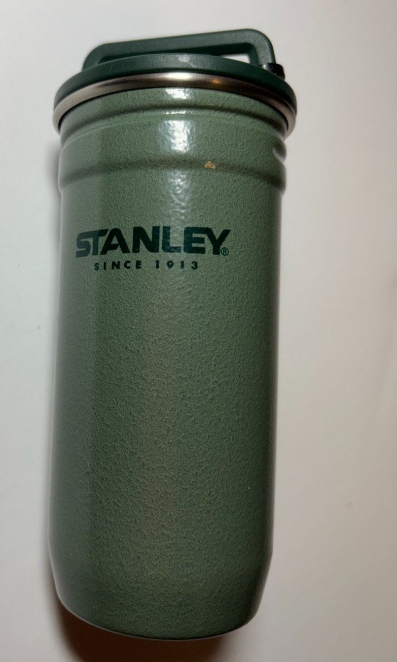 Stanley Adventure 4 Stainless Steel Shot Glass Set Classic Hammertone Green