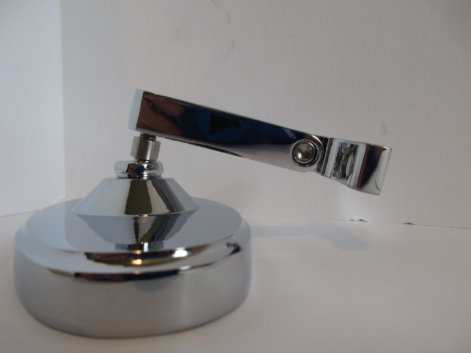 CHROME REAR VIEW MIRROR OVAL BOLT ON UNIVERSAL CUSTOM CLASSIC HOT ROD #6616