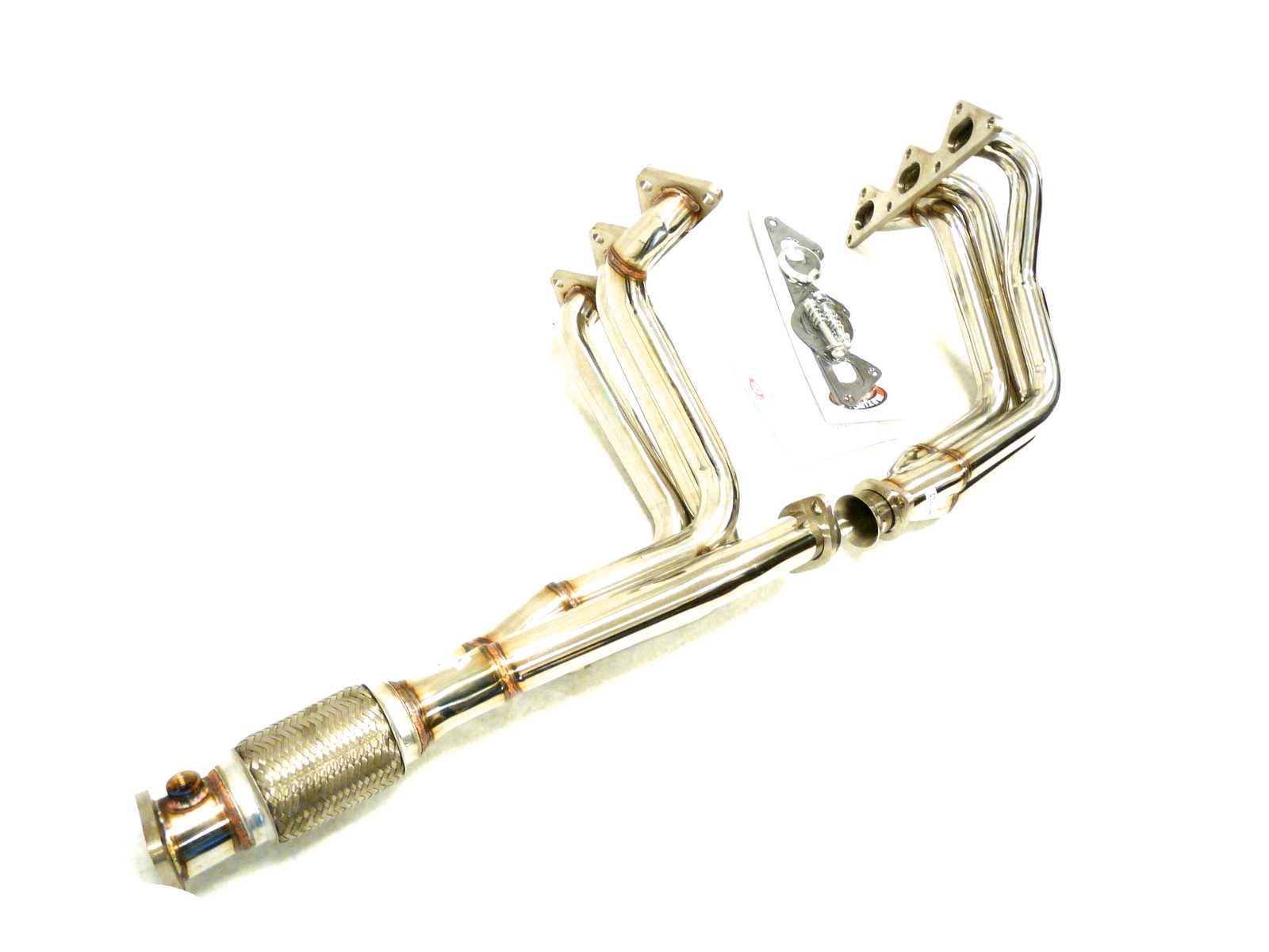 OBX Stainless Long Tube Manifold 91-99 Mitsubishi 3000GT Dodge Stealth DOHC V6