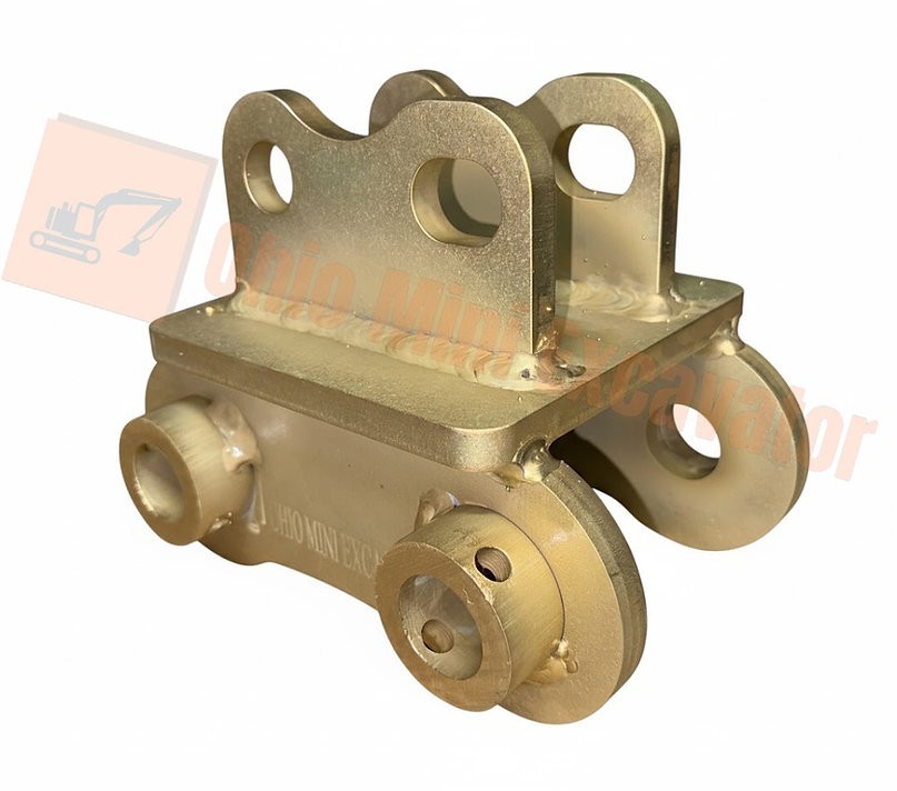 Adapter for AGT QNT30 QNT50 Bobcat to fit 25MM Attachments- Custom MADE IN OHIO!