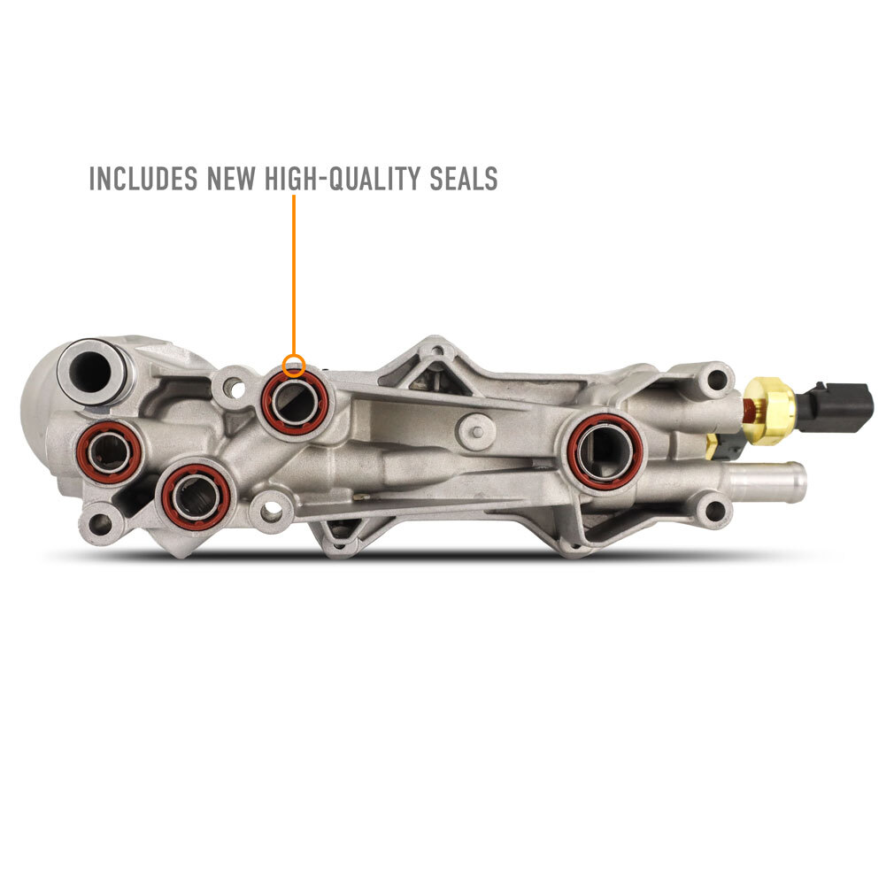 Mishimoto Aluminum Oil Filter Housing Kit, Fits 3.6L/3.2L Pentastar 2011-2017