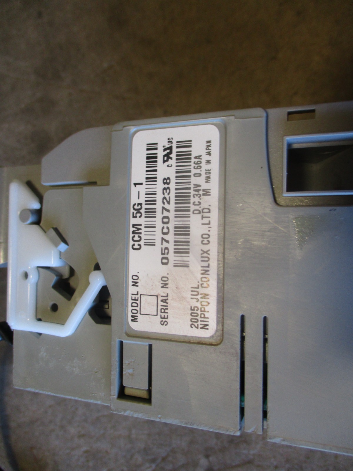 Used Conlux CCM 5G-1 Coin Changer, Tested Working, Good Cond.