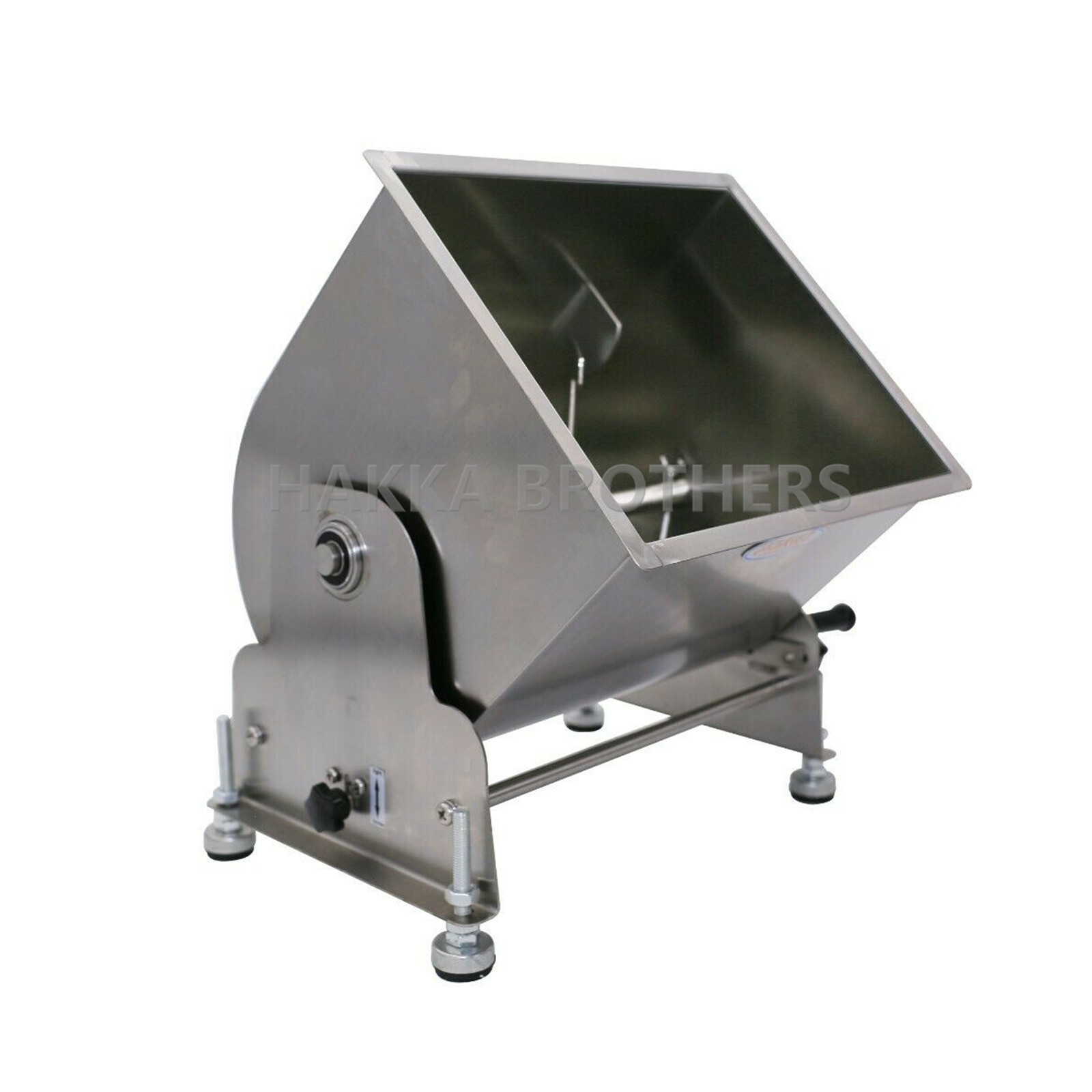 Hakka Tilt Tank Stand Mixer 30lbs 15L Food Mixing Sausage Processor Hopper