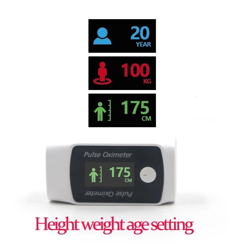 New 2-in-1 smart fingertip pulse oximeter with blood pressure measurement